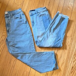 lot of 2 size 29 blue jeans - Hollister & Universal Thread